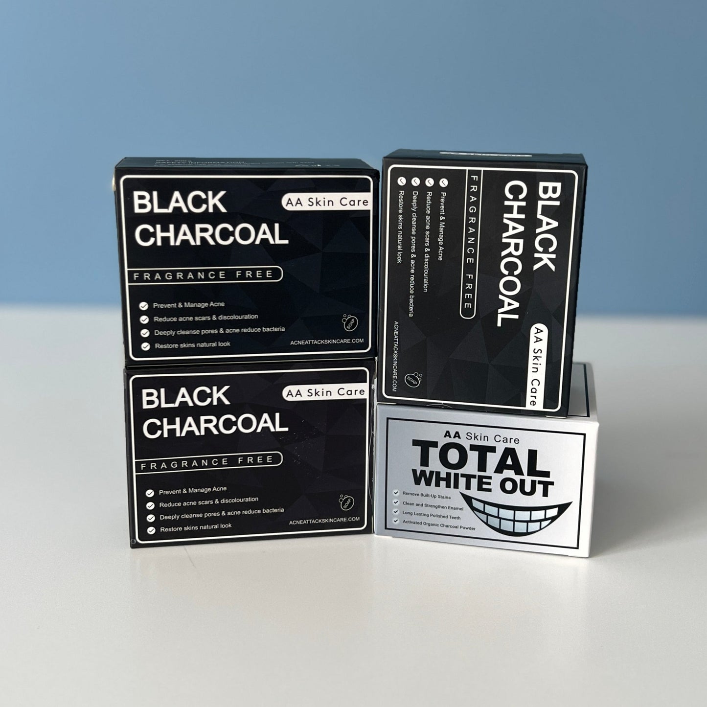 THE COSMETIC COMBO (3 ACNE ATTACK + A TOTAL WHITE OUT)