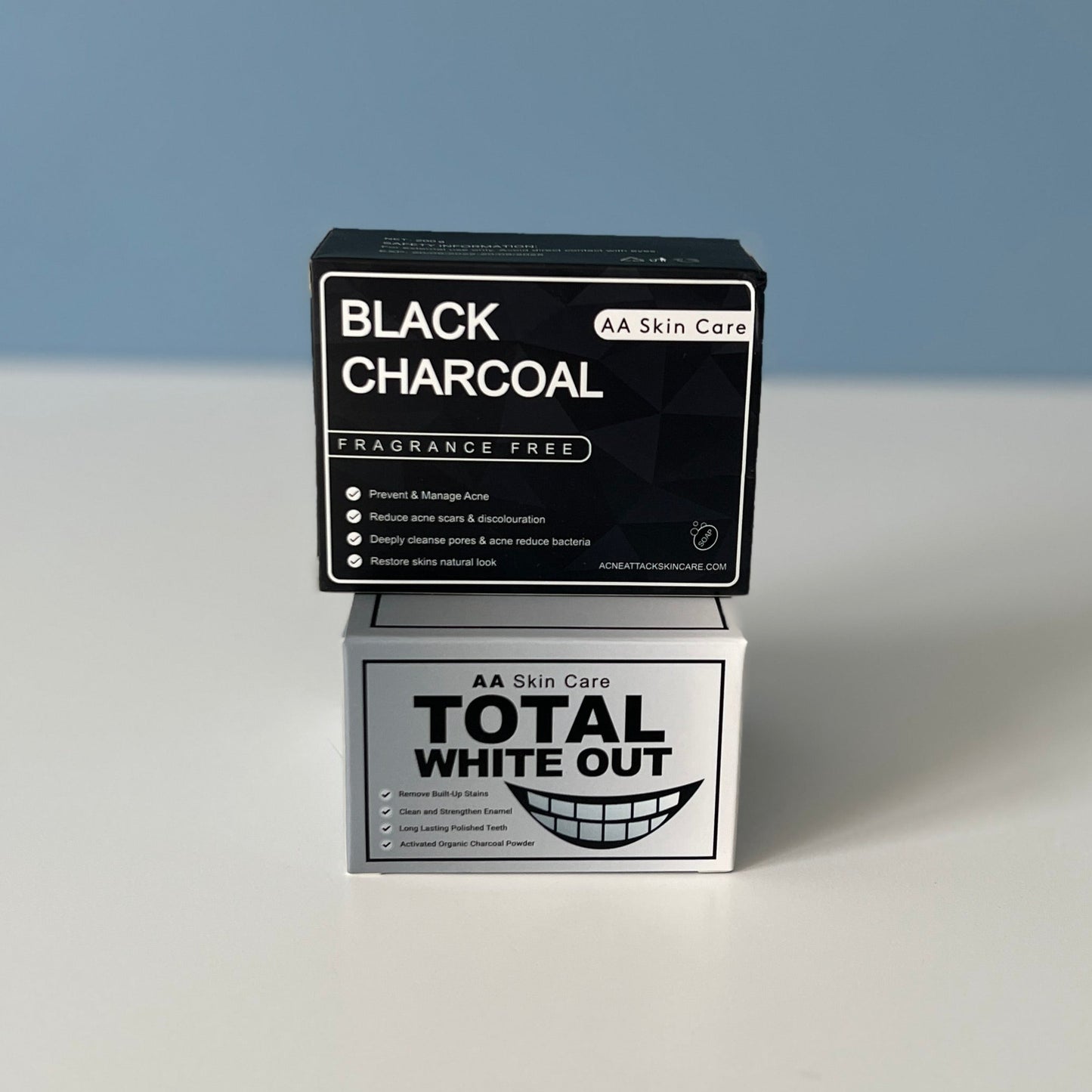 THE STARTER COSMETIC PACK (1 Acne Attack soap+ 1 White out)